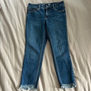 Women's Old Navy Rockstar Super Skinny Blue Denim Jeans